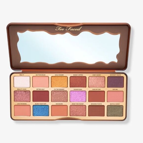 New in Box Too Faced Better Than Chocolate Eyeshadow Palette. Cocoa Infused - Picture 1 of 12